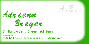 adrienn breyer business card